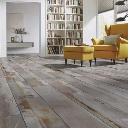 ПОДЕРЖАННЫЙ МЕТАЛЛ ЛАМИНАТ  KRONOTEX  EXQUISIT ламинат для пола