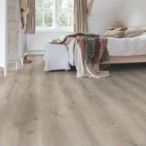DESERT OAK BRUSHED GREY ЛАМИНАТ  QUICK-STEP  MAJESTIC ламинат для пола