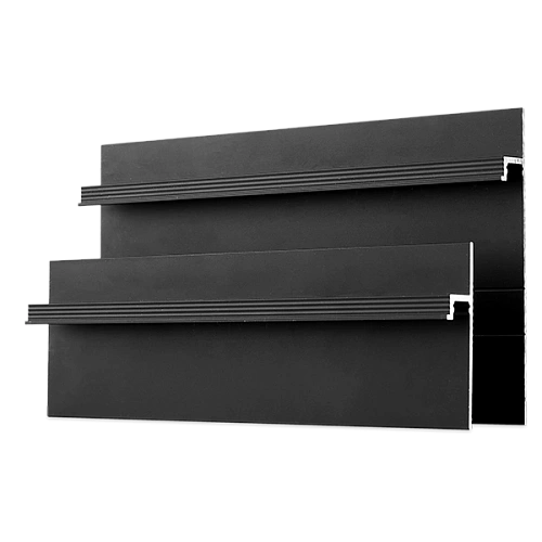 ТЕНЕВОЙ ПРОФИЛЬ ЧЁРНЫЙ ПЛИНТУС  ЛИКОРН ЛАЙН