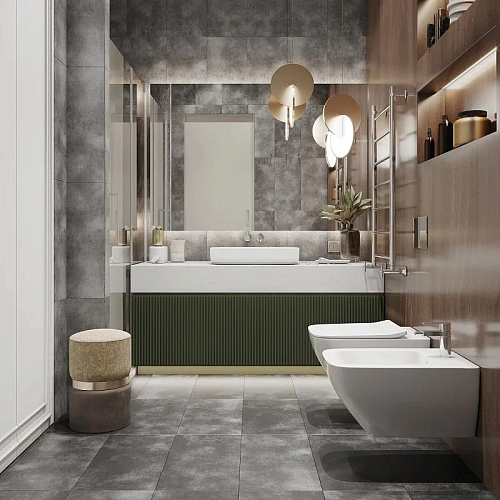 ТОРНАДО ДЫМЧАТЫЙ КВАРЦ ВИНИЛ CRONAFLOOR STONE