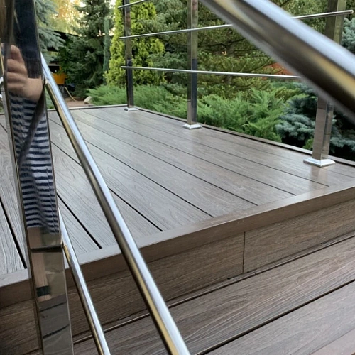 WALNUT ТЕРРАСНАЯ ДОСКА  LEGRO ULTRA NATURALE в интерьере № 46162