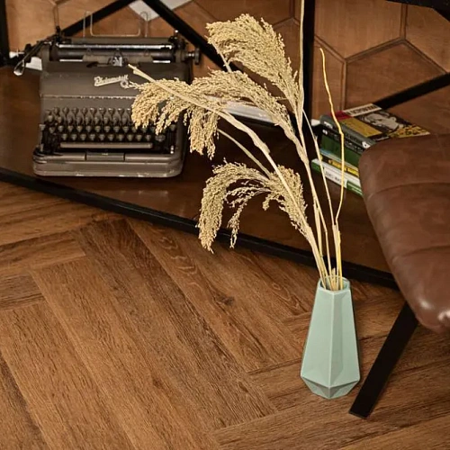 ПАРКЕТ ДЕ ВИЛЛЬ КВАРЦ ВИНИЛ VINILAM PARQUET HERRINGBONE