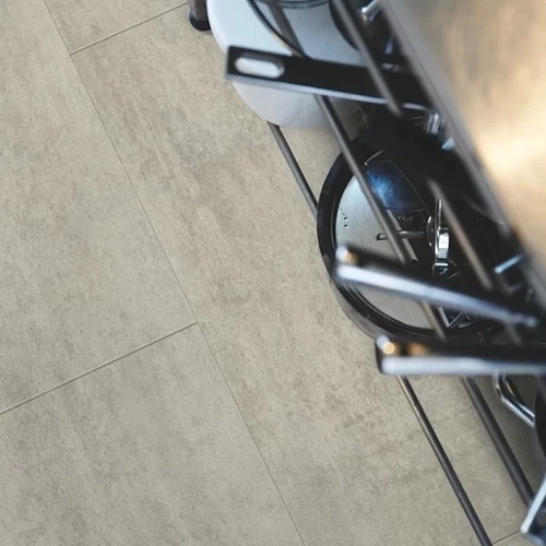 ТРАВЕРТИН СВЕТЛО СЕРЫЙ КВАРЦ ВИНИЛ PERGO LVT OPTIMUM CLICK TILE