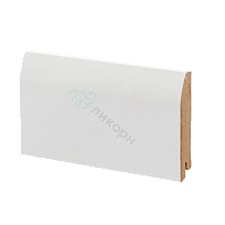 К-20 БЕЛЫЙ ПЛИНТУС  МДФ ЛИКОРН