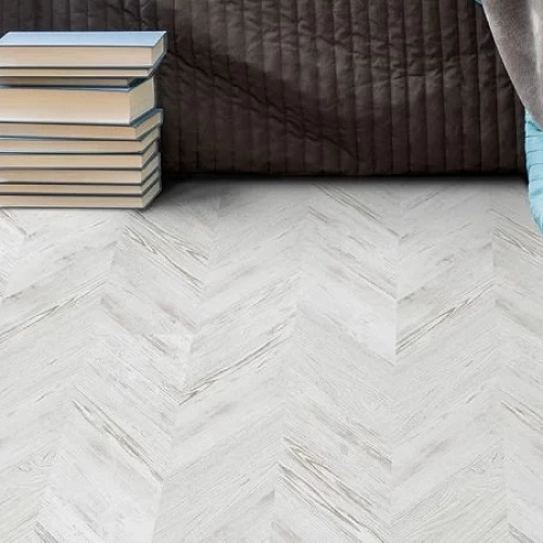 CHEVRON WHITE ПРОБКОВОЕ ПОКРЫТИЕ CORKSTYLE ПРОБКОВЫЙ ПОЛ ЗАМКОВЫЙ CHEVRON