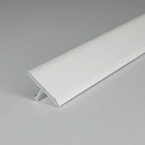 СТЫК Т-ОБРАЗНЫЙ БЕЛЫЙ СНЕГ ПОРОГИ  РУССКИЙ ПРОФИЛЬ фото напольных порожков