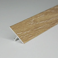 СТЫК Т-ОБРАЗНЫЙ ДУБ МОНТАНА ПОРОГИ  РУССКИЙ ПРОФИЛЬ фото напольных порожков