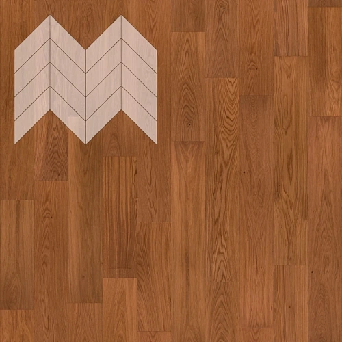 ДУБ РУСТИК ВЕРК ИНЖЕНЕРНАЯ ДОСКА LAB ARTE ФРАНЦУЗСКАЯ ЁЛКА CHEVRON для пола