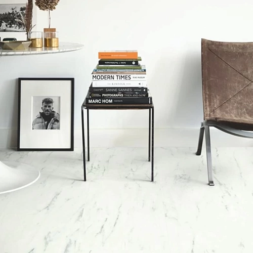 МРАМОР ИТАЛЬЯНСКИЙ КВАРЦ ВИНИЛ PERGO LVT OPTIMUM CLICK TILE