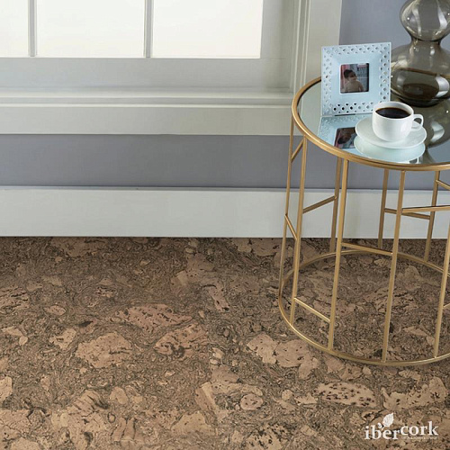 ЛЕОН НЕГРО ПРОБКОВОЕ ПОКРЫТИЕ IBERCORK ПРОБКОВЫЙ ПОЛ ЗАМКОВЫЙ