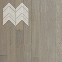 ДУБ РУСТИК CONCRETE 60° ИНЖЕНЕРНАЯ ДОСКА  LAB ARTE  ФРАНЦУЗСКАЯ ЁЛКА CHEVRON для пола