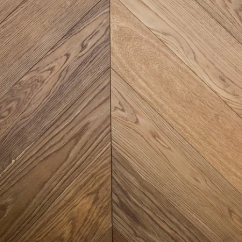 ДУБ SMOKED ИНЖЕНЕРНАЯ ДОСКА HM FLOORING ФРАНЦУЗСКАЯ ЁЛКА для пола