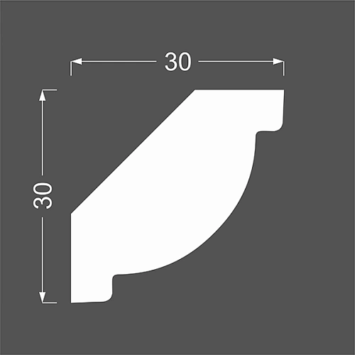 К 3.42.16 ПЛИНТУС  МДФ ЛИКОРН