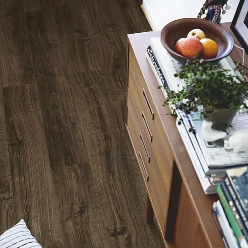 ДУБ СИТИ ЧЁРНЫЙ КВАРЦ ВИНИЛ PERGO LVT OPTIMUM CLICK MODERN PLANK