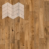 ДУБ СЕЛЕКТ ЭБЕН 60° ИНЖЕНЕРНАЯ ДОСКА  LAB ARTE  ФРАНЦУЗСКАЯ ЁЛКА CHEVRON для пола