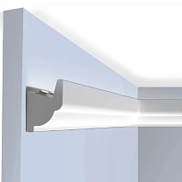 МОЛДИНГ ПОД ПОДСВЕТКУ LB32 ПЛИНТУС  HIWOOD