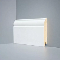 U 104-100 БЕЛЫЙ ПЛИНТУС  DEARTIO