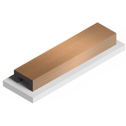 МОЛДИНГ LB40 G216 ПЛИНТУС  HIWOOD