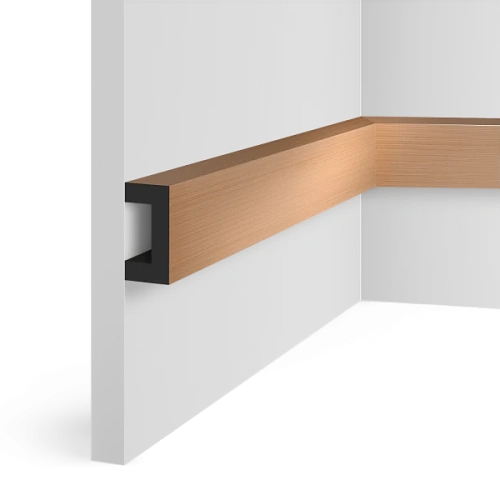 МОЛДИНГ LB40 G216 ПЛИНТУС  HIWOOD