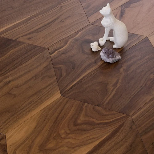 Орех Натуральный ПАРКЕТНАЯ ДОСКА COSWICK