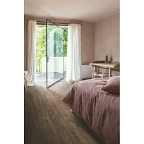 ДУБ ОСЕННИЙ ШОКОЛАДНЫЙ  КВАРЦ ВИНИЛ  QUICK STEP LVT  ALPHA VINYL BLOOM
