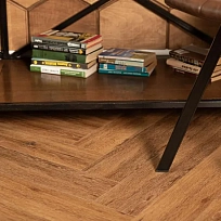 ПАРКЕТ ДЕ ВИЛЛЬ  КВАРЦ ВИНИЛ  VINILAM  PARQUET HERRINGBONE