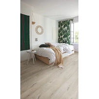 ДУБ ХЛОПКОВЫЙ БЕЛЫЙ РУМЯНЫЙ  КВАРЦ ВИНИЛ  QUICK STEP LVT  ALPHA VINYL BLOOM
