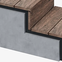 УГОЛОК AC 60 ТЕРРАСНАЯ ДОСКА  LEGRO ULTRA NATURALE в интерьере 