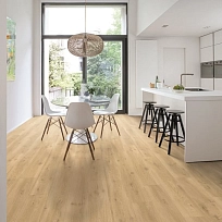 ДУБ БЕЖЕВЫЙ  КВАРЦ ВИНИЛ  QUICK STEP LVT  ALPHA VINYL BLOS