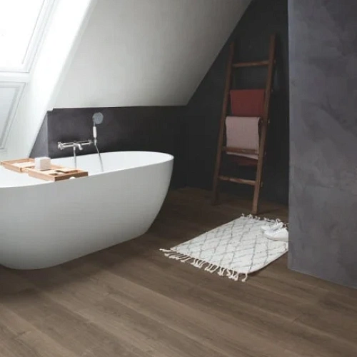 ДУБ КОРИЧНЕВЫЙ БРАШИРОВАННЫЙ ЛАМИНАТ  QUICK-STEP  CAPTURE ламинат для пола