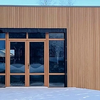 ТЕРМОПИХТА ФАСАДНАЯ ДОСКА  TERMOWOOD фото напольных покрытий