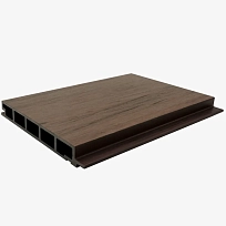 ФАСАДНЫЙ ПРОФИЛЬ FS 21 WALNUT ФАСАДНАЯ ДОСКА  LEGRO NATURAL WALL PANELS фото напольных покрытий