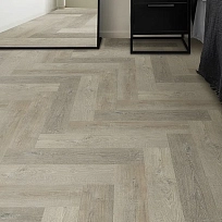 GRAHPITE OAK  КВАРЦ ВИНИЛ  FLOOR FACTOR  HERRINGBONE