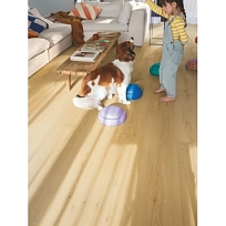 ДУБ МЕДОВЫЙ БРАШИРОВАННЫЙ  КВАРЦ ВИНИЛ  QUICK STEP LVT  ALPHA VINYL BLOOM