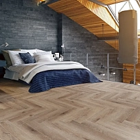 ДУБ МОНПЕЛЬЕ  КВАРЦ ВИНИЛ  CRONAFLOOR  HERRINGBONE