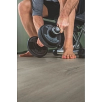 ДУБ ХЛОПКОВЫЙ УЮТНЫЙ СЕРЫЙ  КВАРЦ ВИНИЛ  QUICK STEP LVT  ALPHA VINYL BLOOM