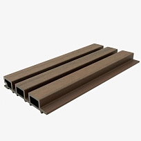 ФАСАДНЫЙ ПРОФИЛЬ FS 15 WALNUT ФАСАДНАЯ ДОСКА  LEGRO NATURAL WALL PANELS фото напольных покрытий