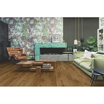 ДУБ ОСЕННИЙ КОРИЧНЕВЫЙ  КВАРЦ ВИНИЛ  QUICK STEP LVT  ALPHA VINYL BLOOM