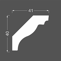 D4.40.10 ПЛИНТУС  МДФ ЛИКОРН