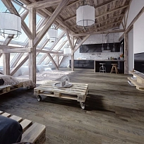 ПАРКЕТНАЯ ДОСКА ESTA PARKET 3 STRIP OAK GREY